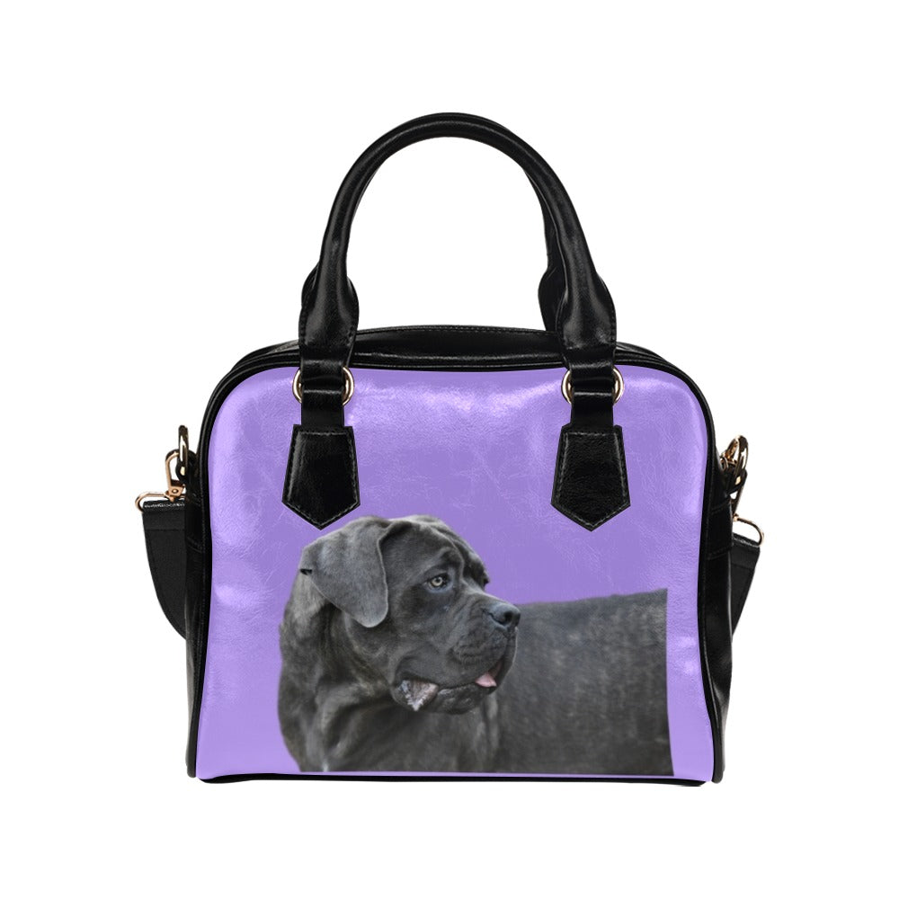 Cane Corso Shoulder Bag - Purple