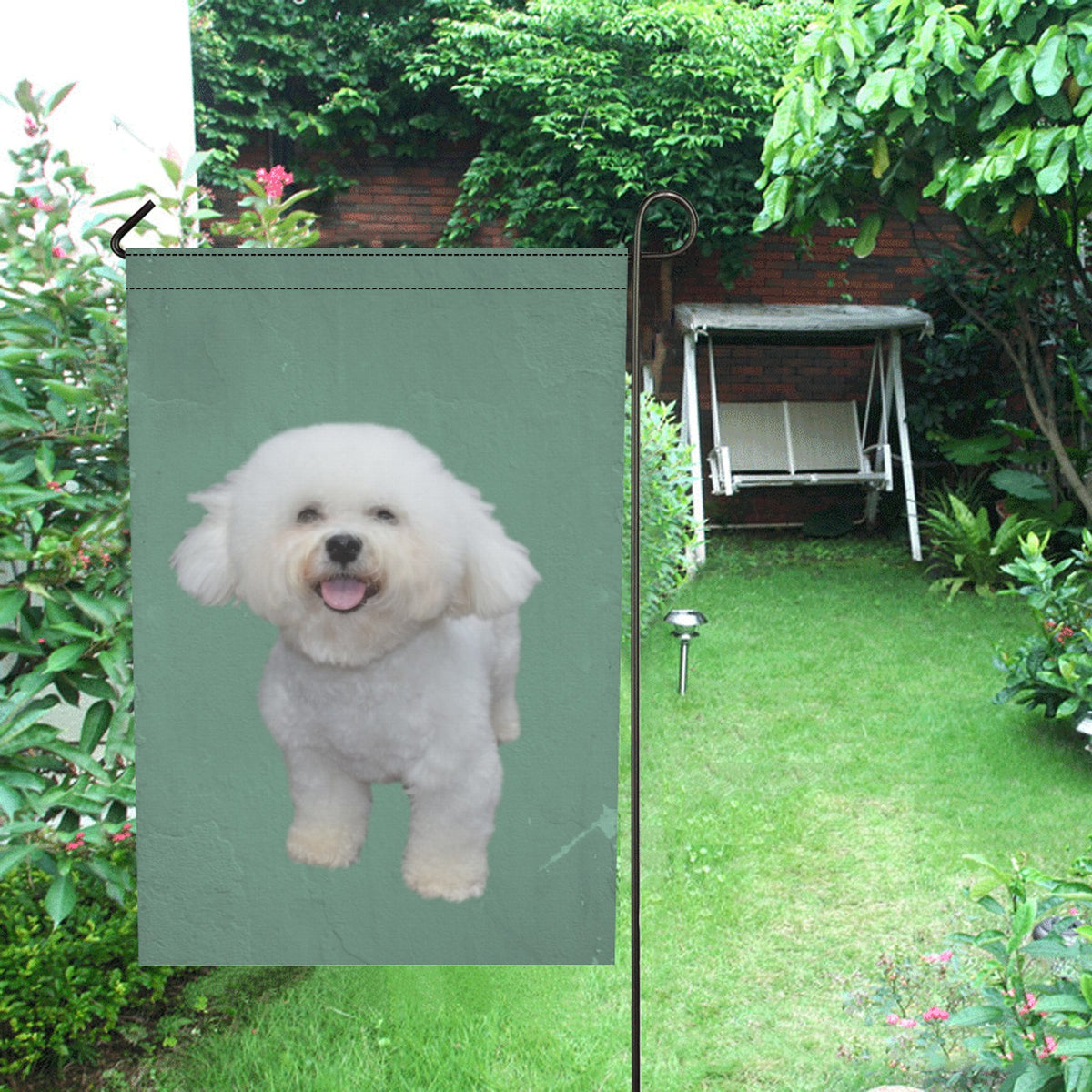 Bichon Garden Flag