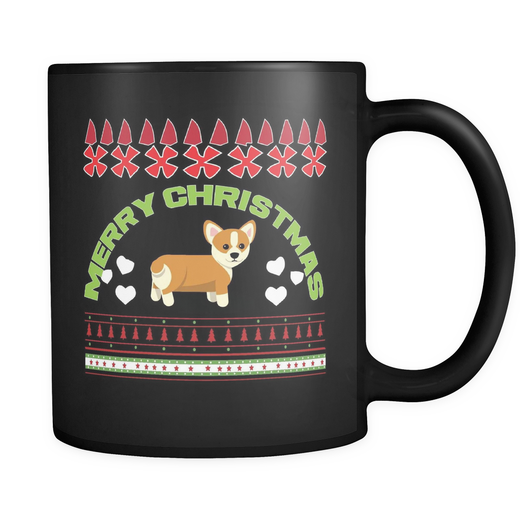 Corgi Christmas Mug