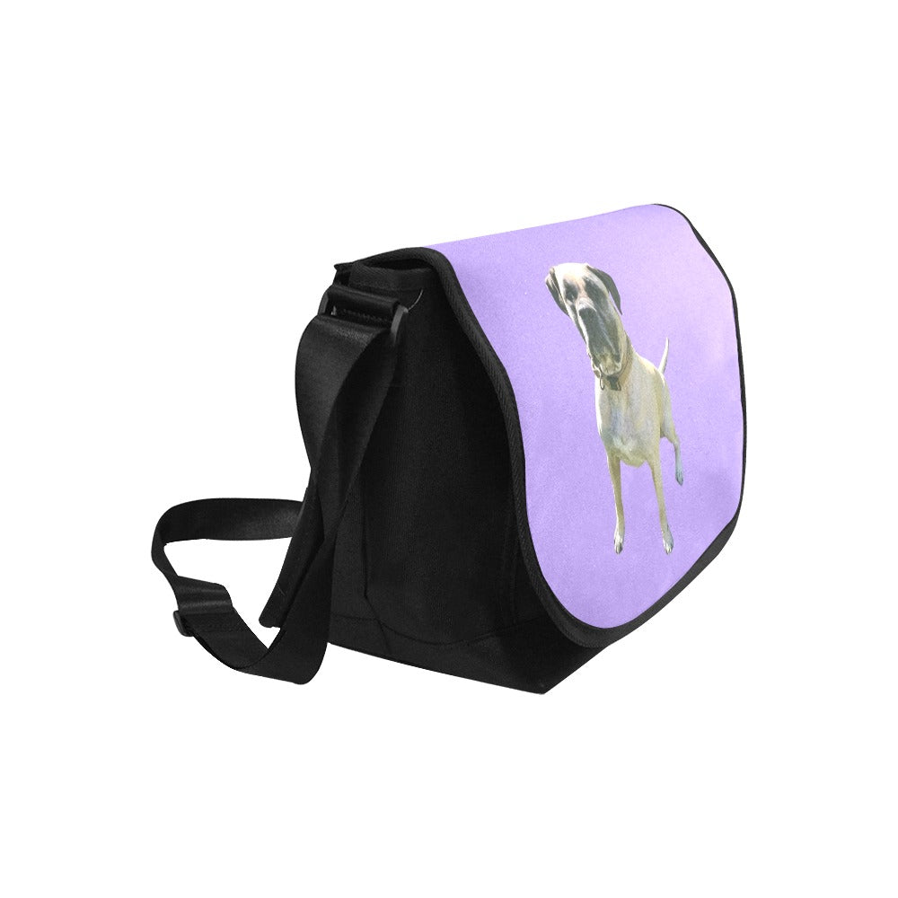 Nikki's Perro de Presa Messenger Bag - Purple