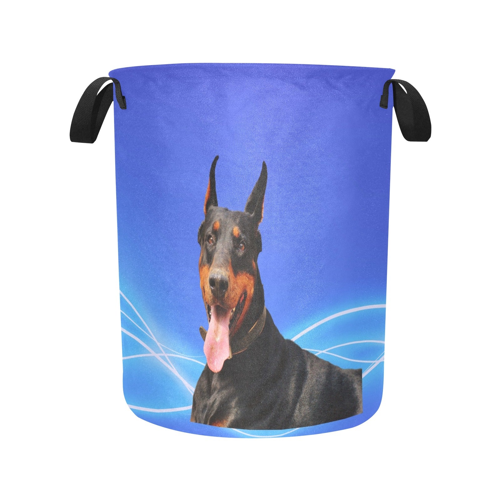 Doberman Laundry Basket