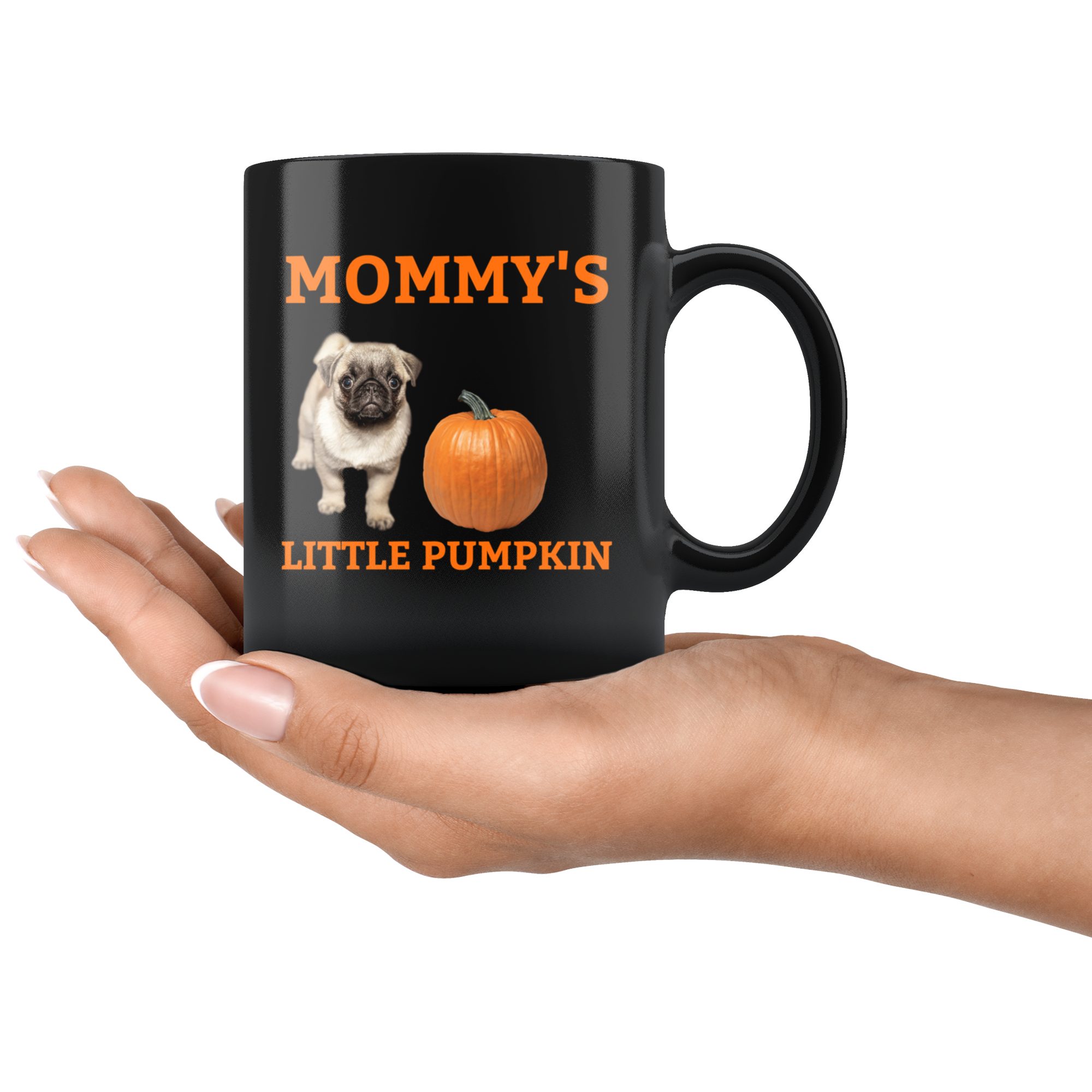 Mommy's Little Pumpkin Mug - Pug