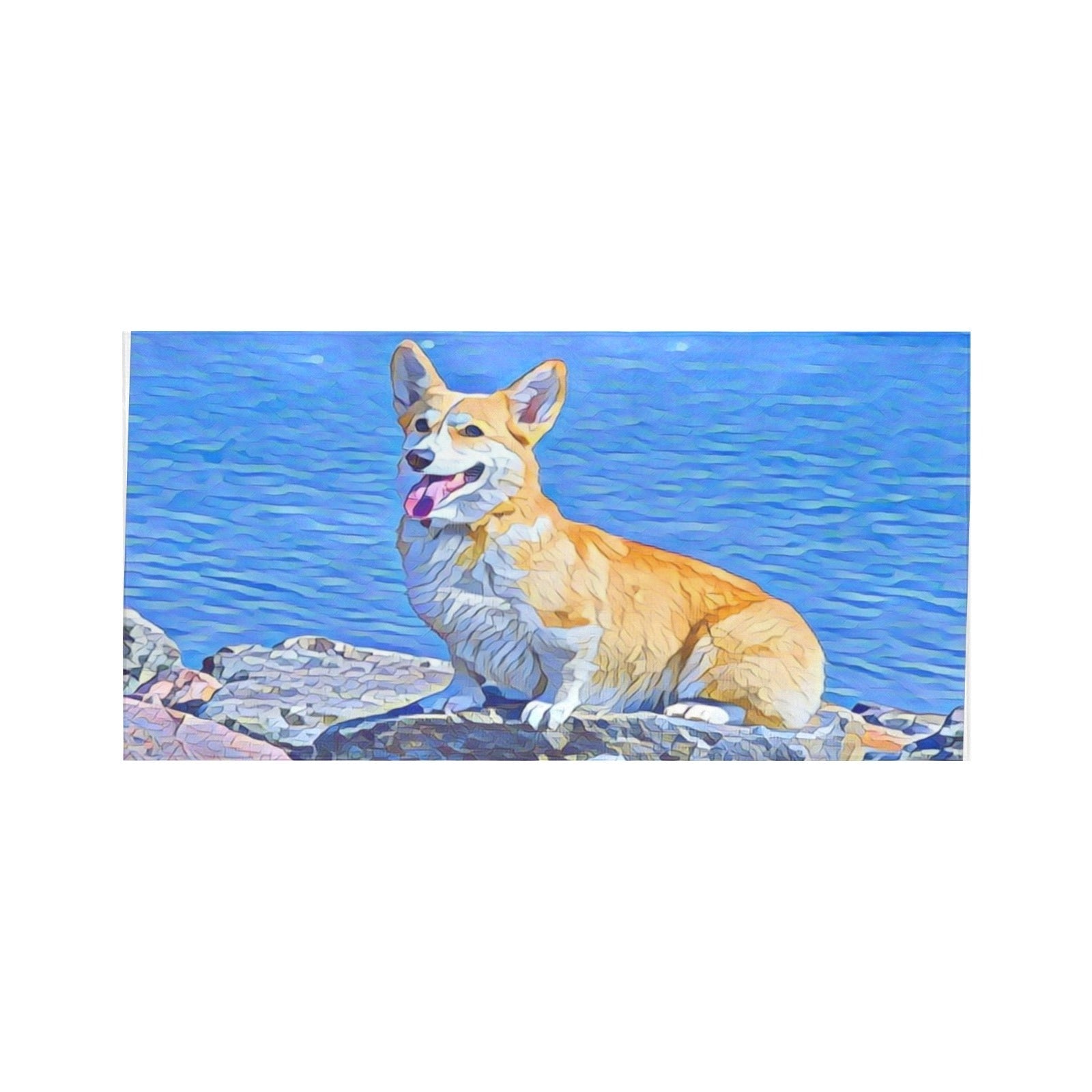 Corgi Beach Towel - Beach