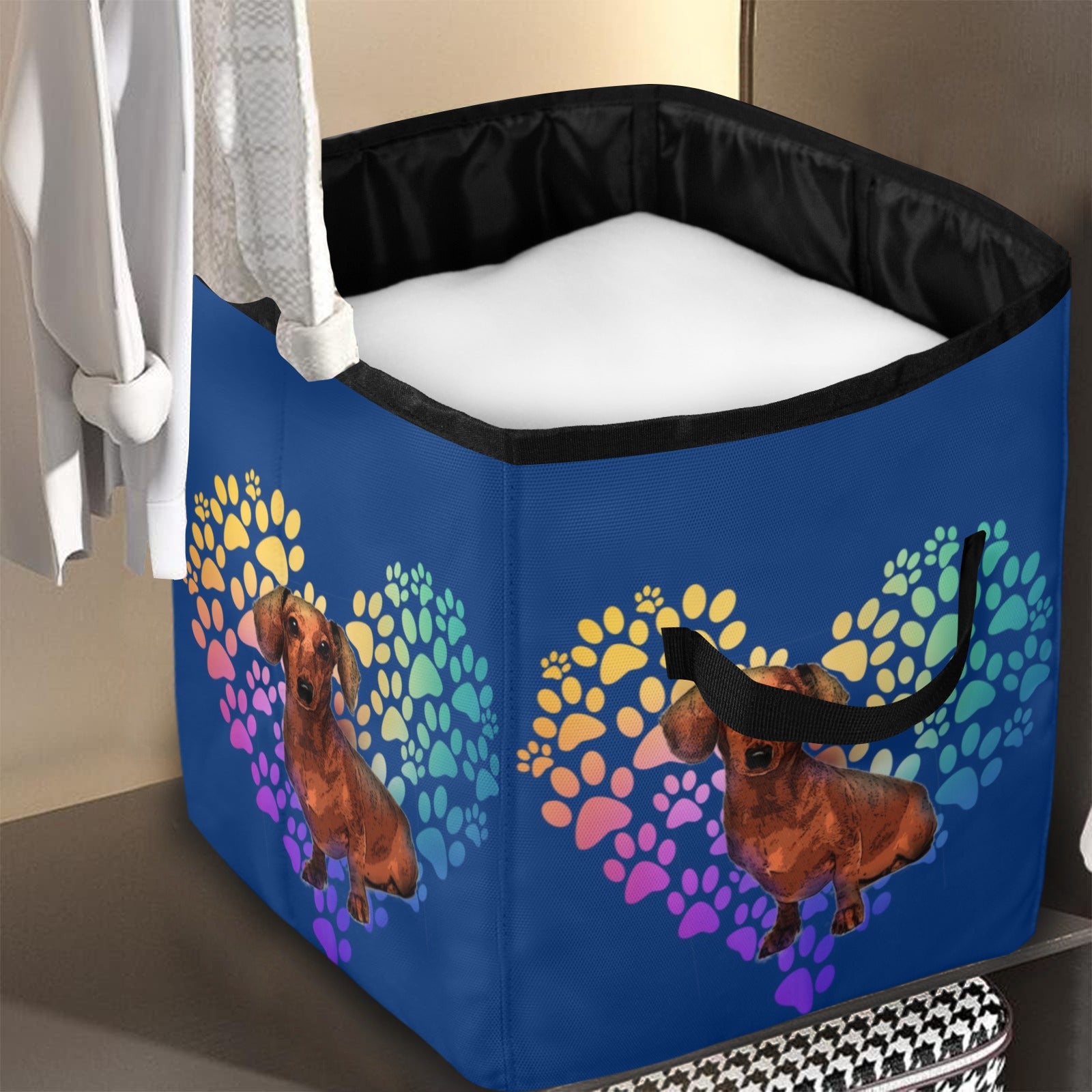 Dachshund Heart Storage Basket