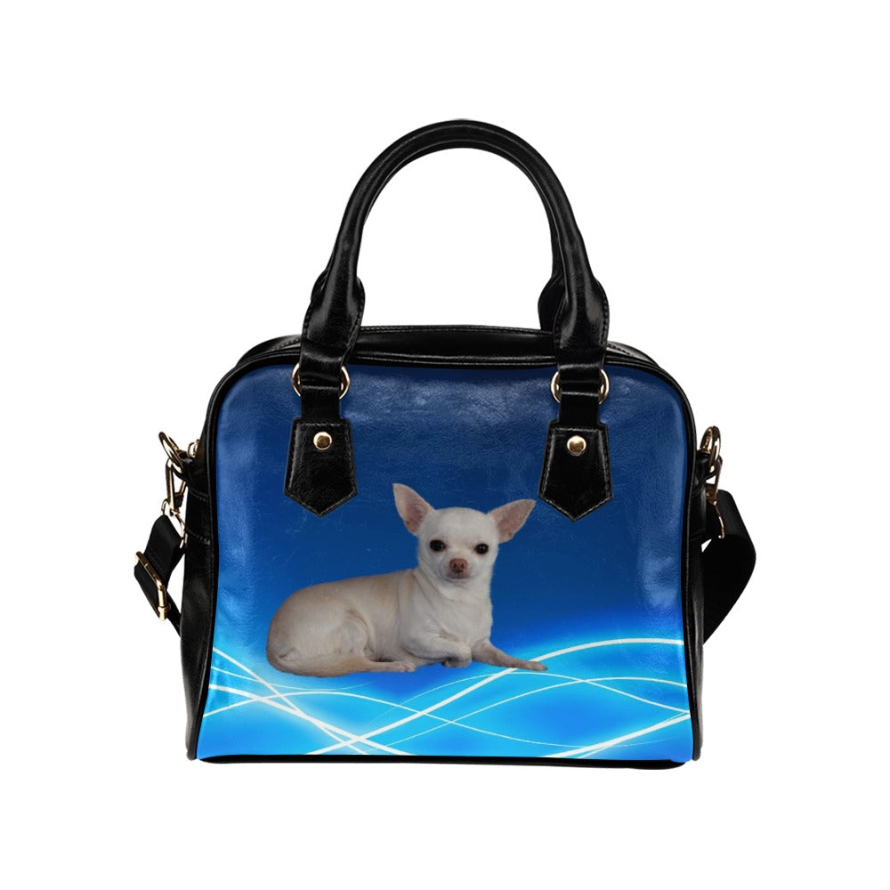 Chihuahua Shoulder Bag - White Chi