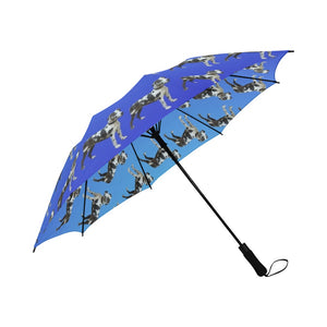 Harlequin Great Dane Umbrella