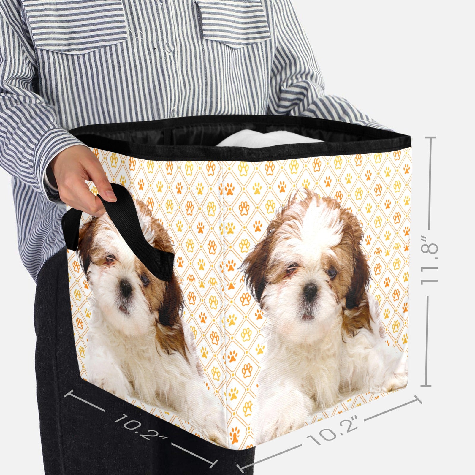 Shih Tzu Storage Basket