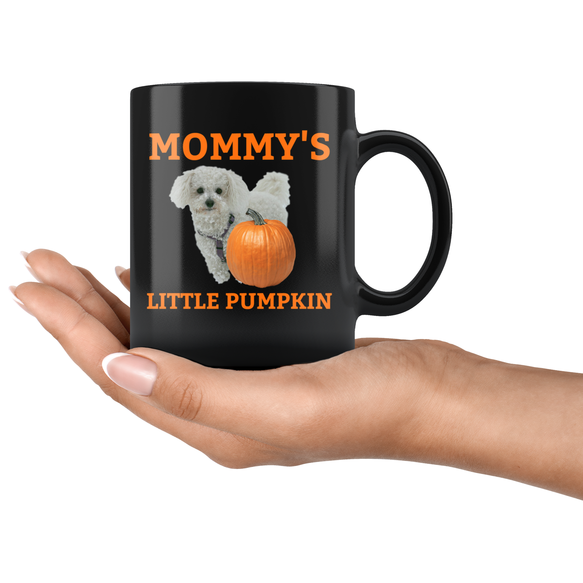 Mommy's Little Pumpkin Mug - Bichon