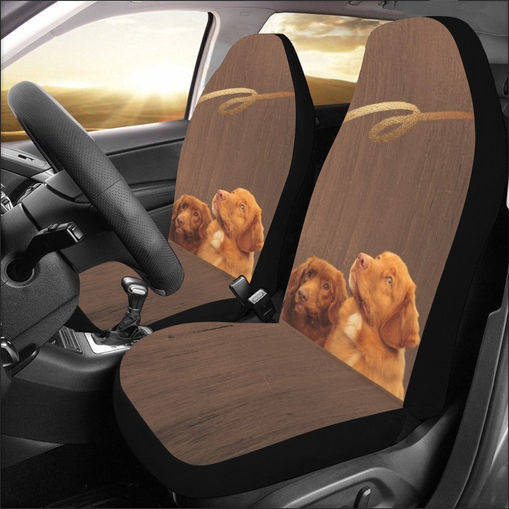 Nova Scotia Duck Tolling Retriever Car Seat Covers (Set of 2)