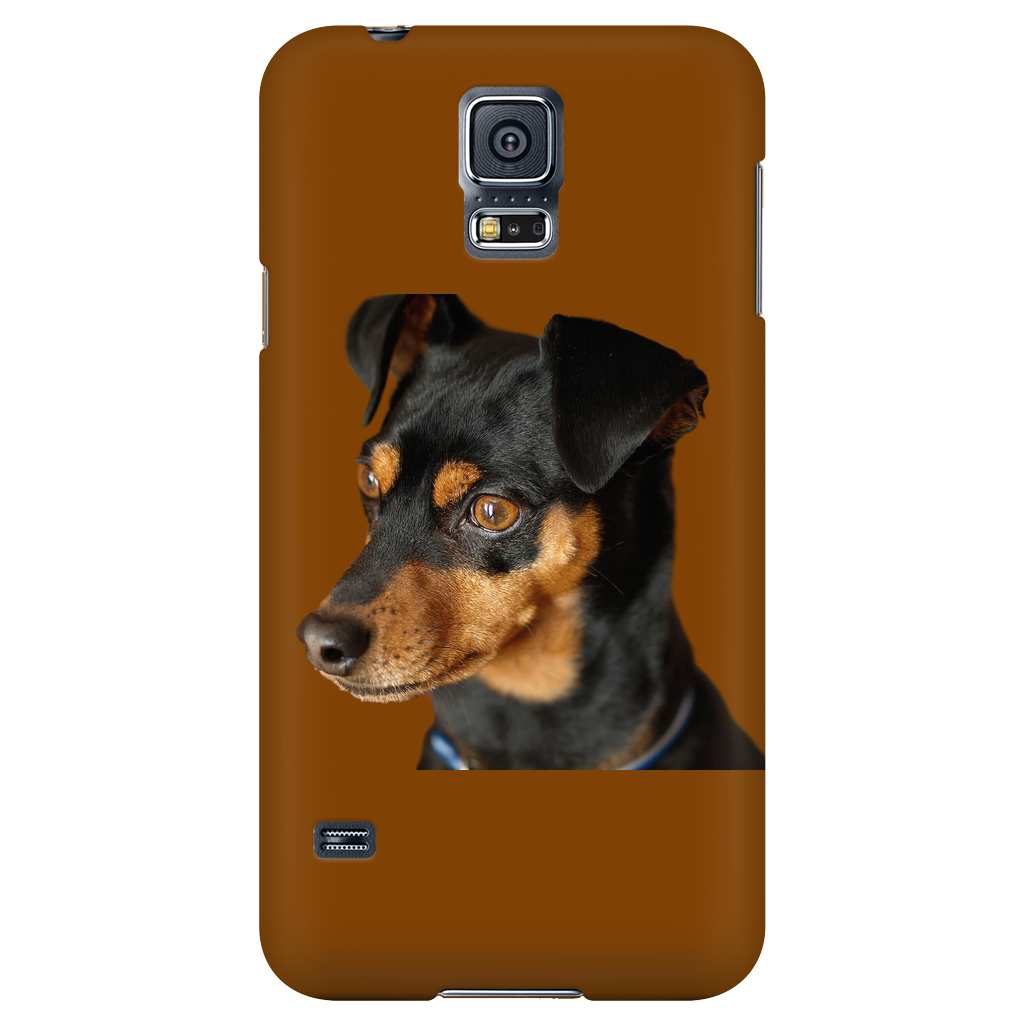 Pinscher Phone Case - Brown