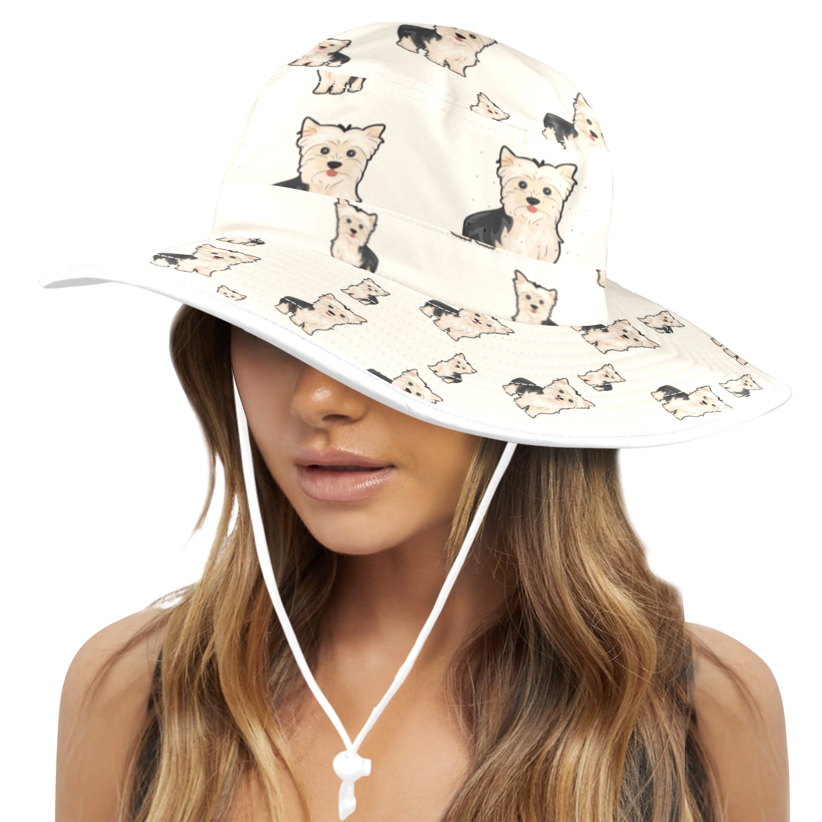 Yorkie Bucket Hat - Cartoon