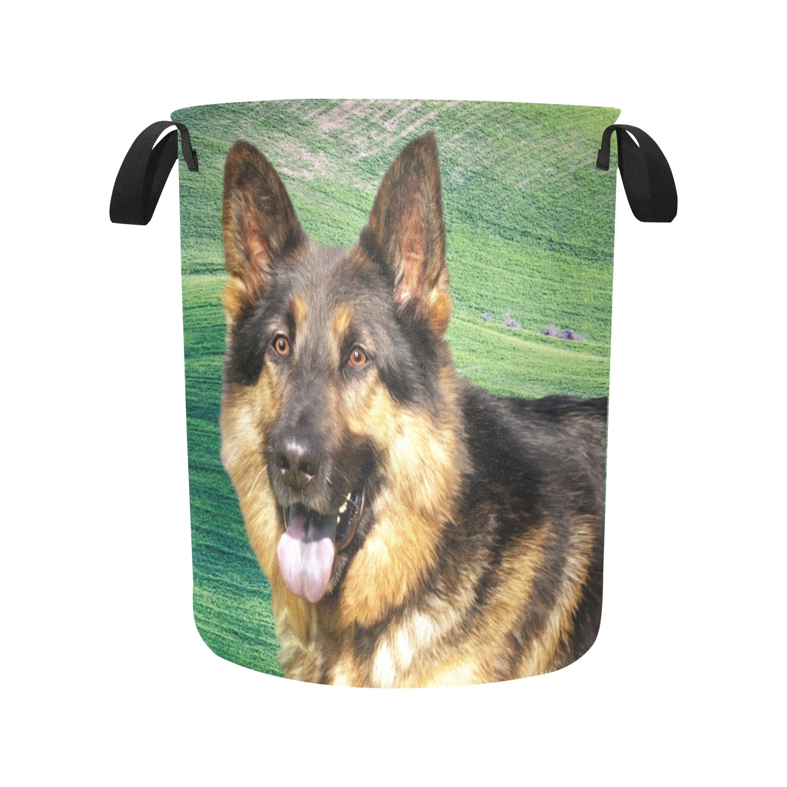 German Shepherd Laundry Basket