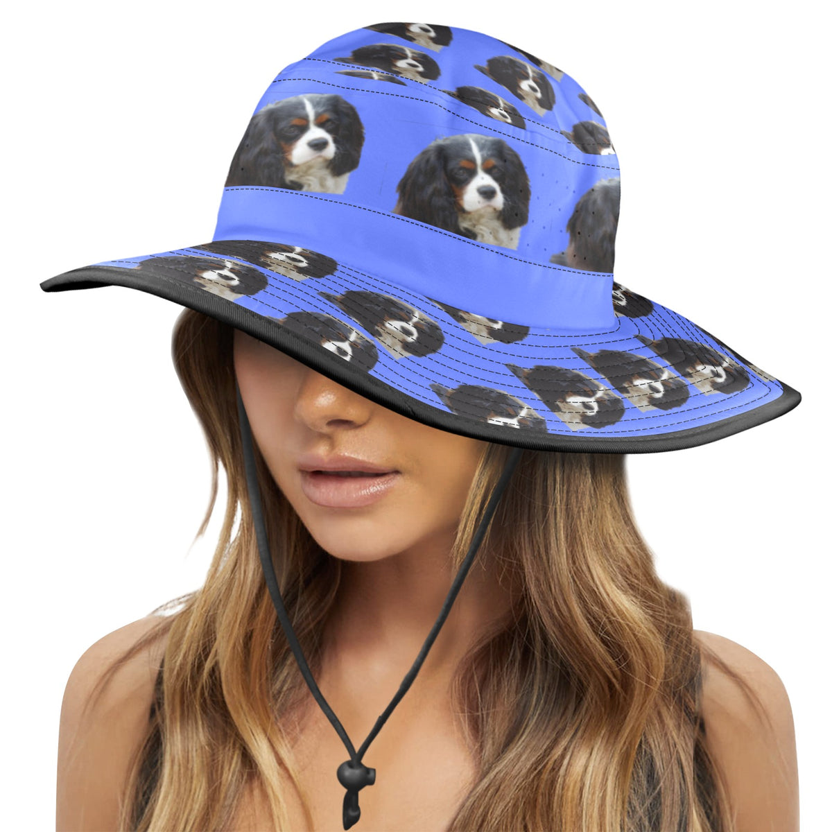 Cavalier King Charles Bucket Hat - Tri