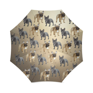 French Bulldog Umbrella - Tan