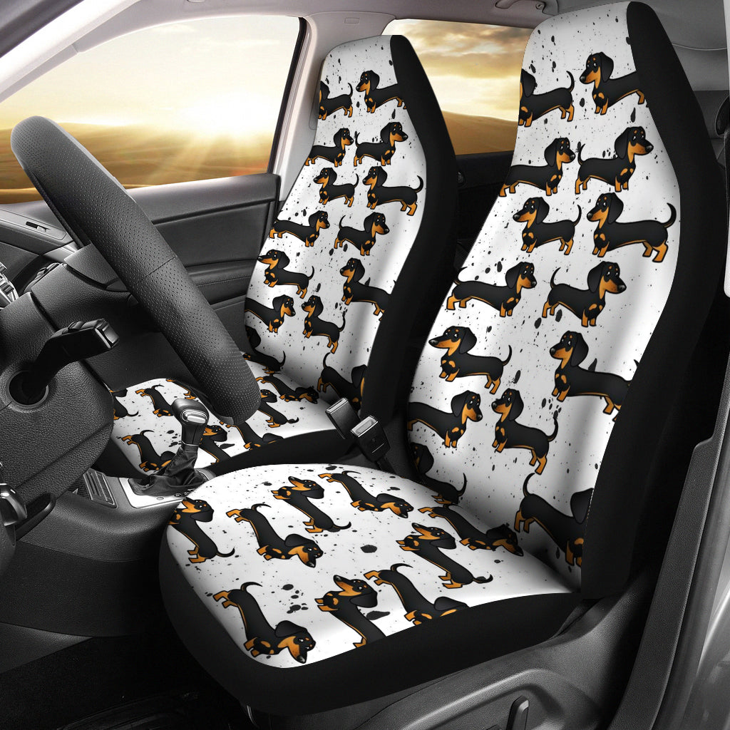 Dachshund Car Seat Cover (Set of 2)