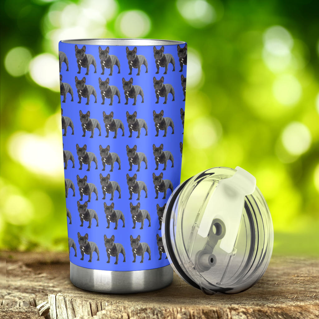 French Bulldog Tumbler - Blue