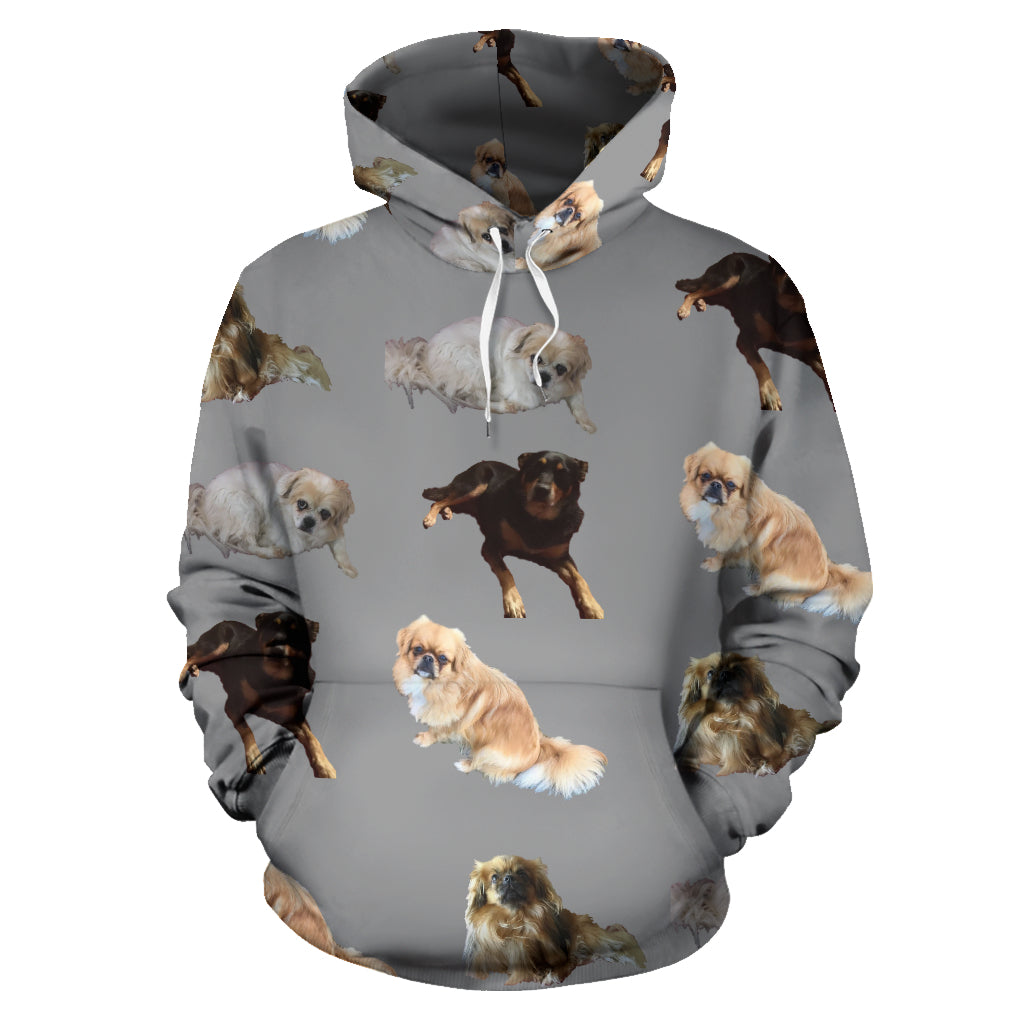 Tibetan Spaniel &amp; Friends Hoodie