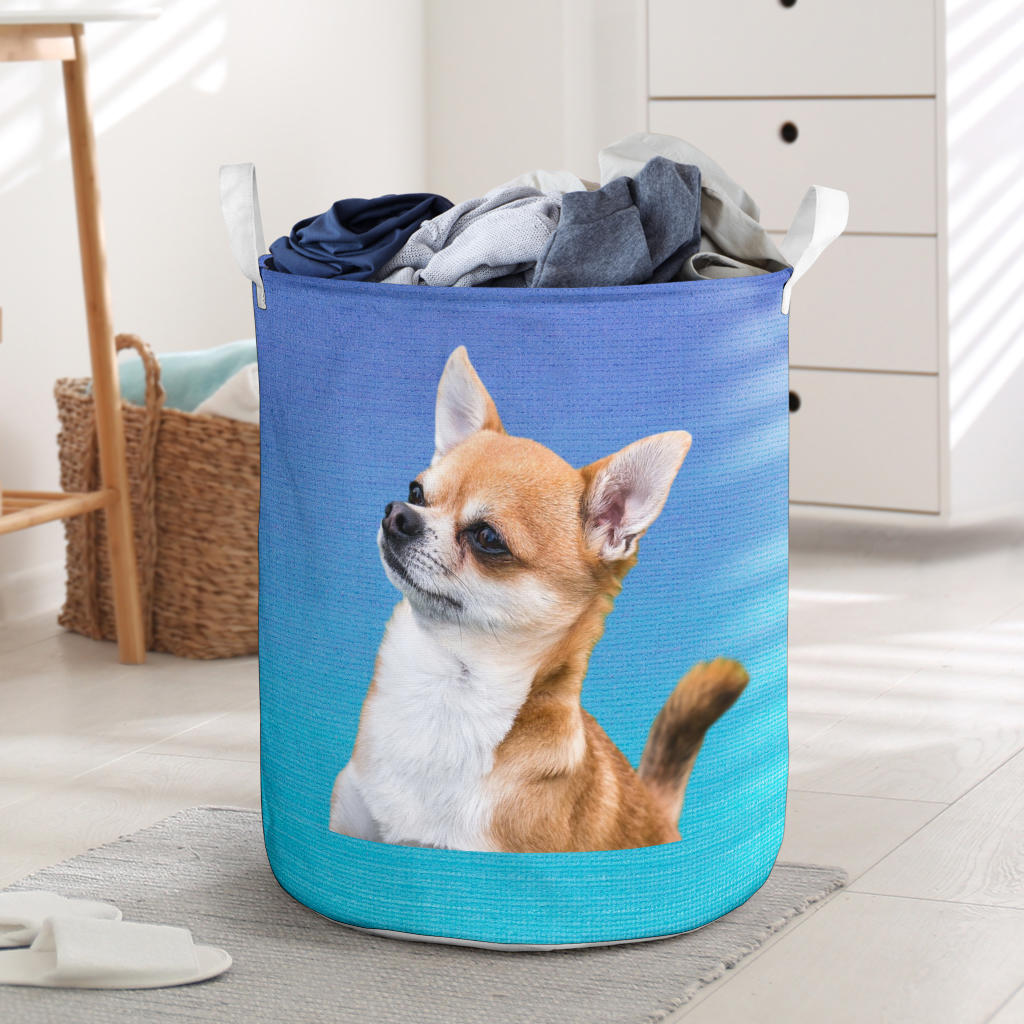 Chihuahua Laundry Basket