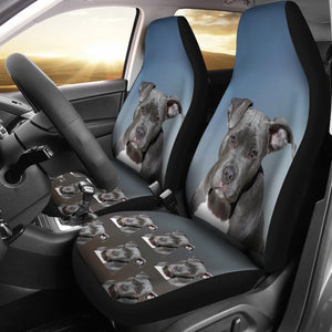 Staffordshire Bull Terrier Car Seat Cover (Set of 2)