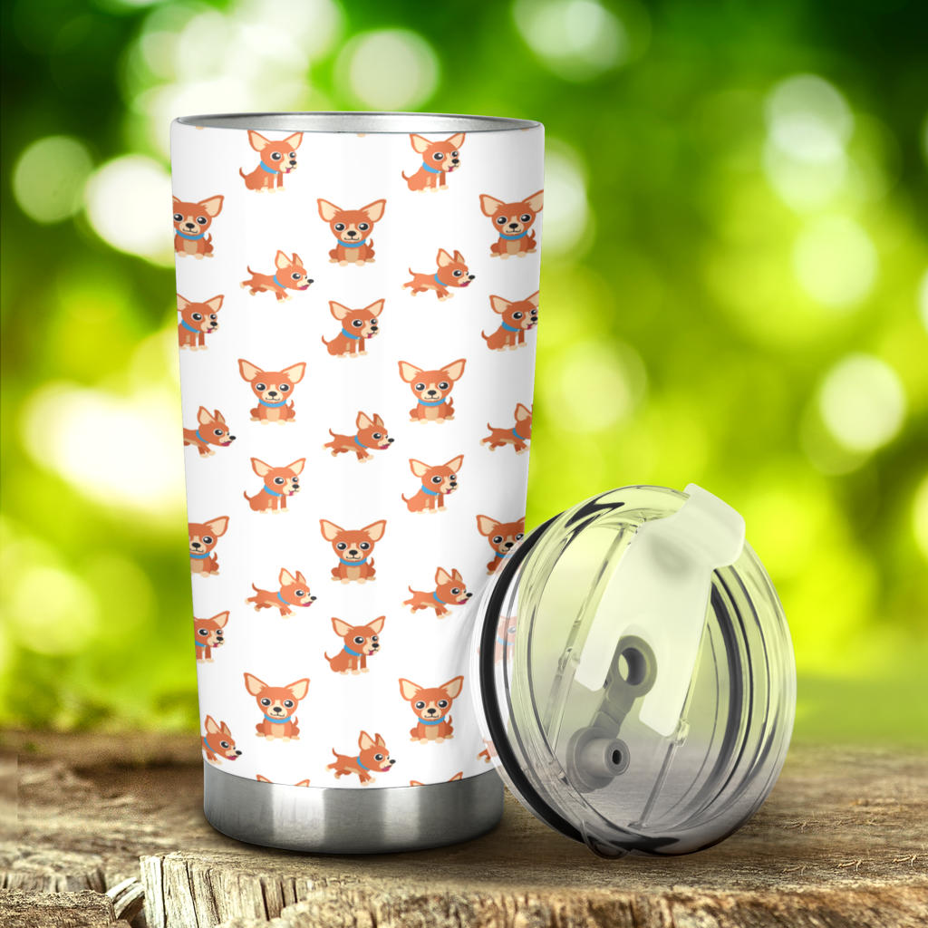 Chihuahua Tumbler - Cartoon