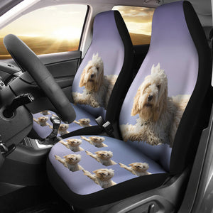 Cockapoo Car Seat Cover (Set of 2)