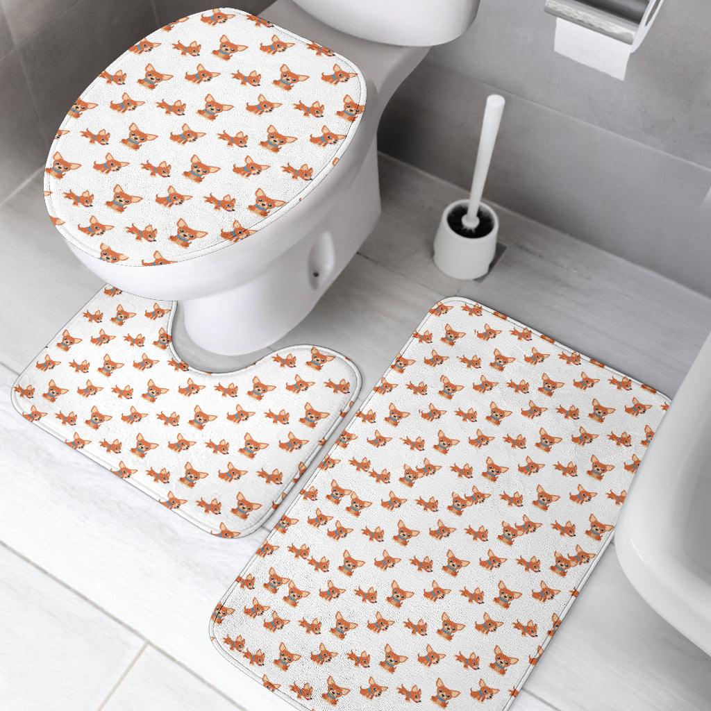 Chihuahua Bathroom Set