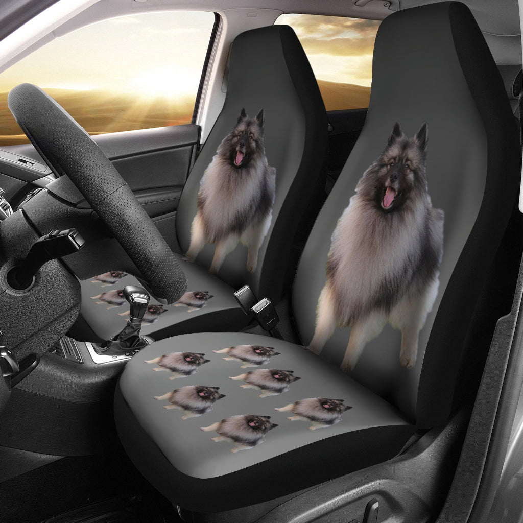 Keeshond Car Seat Covers (Set of 2)