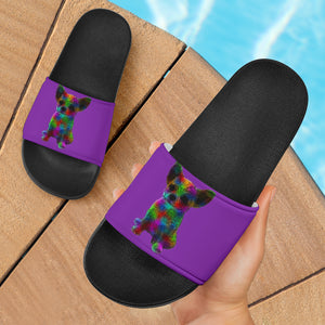 Chihuahua Slides - Purple