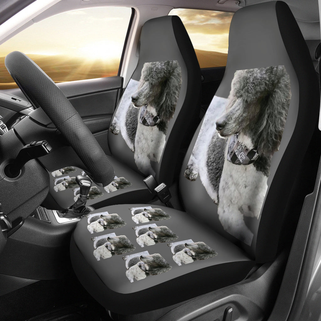 Standard Poodle Car Seat Cover - (Set of 2)