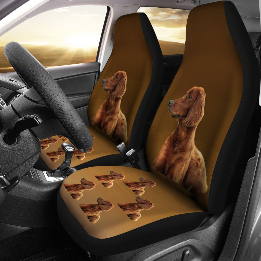 Irish Setter Car Seat Cover (Set of 2)