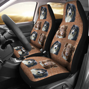 Australian Shepherd Car Seat Covers (Set of 2)
