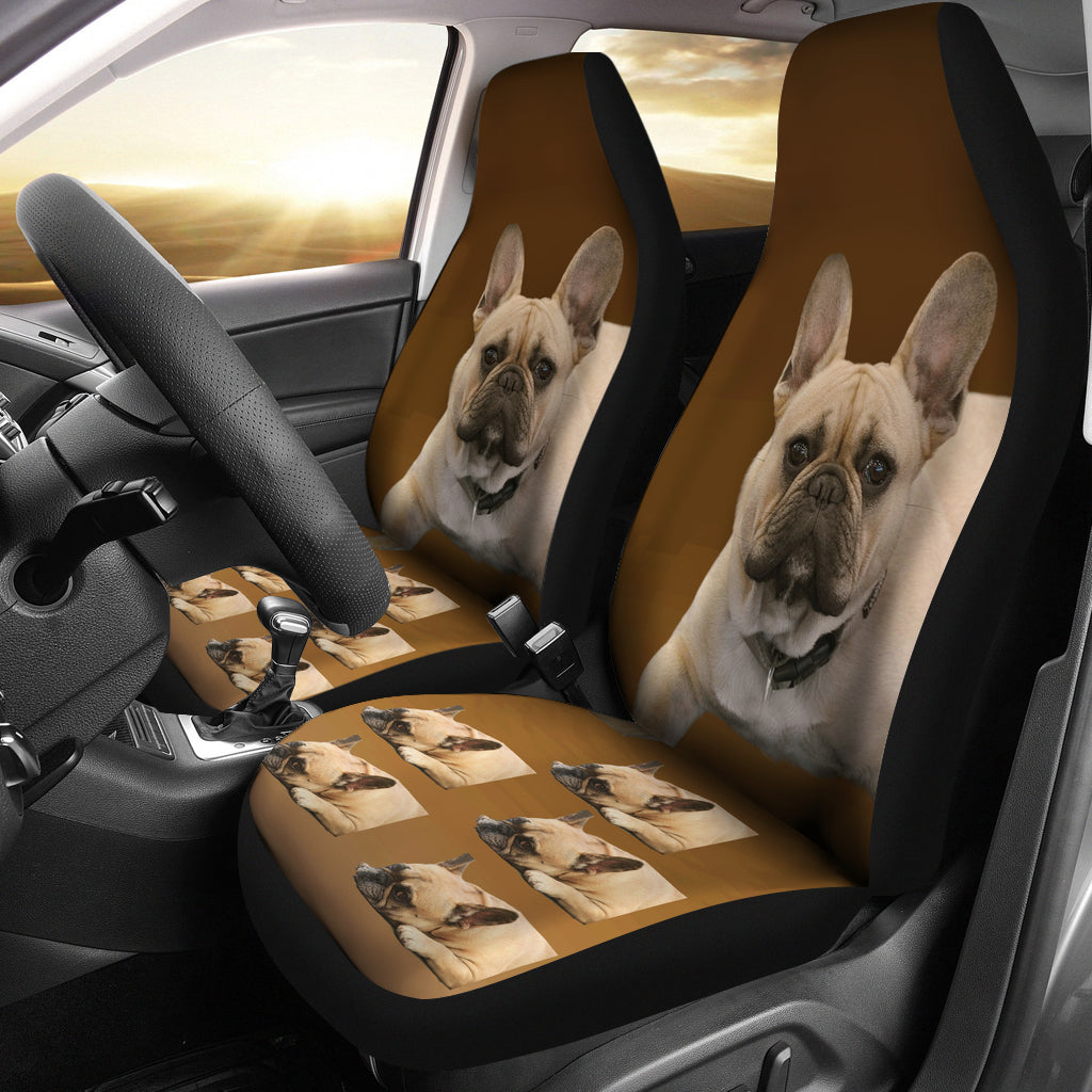 French Bulldog Car Seat Cover ( Set of 2)