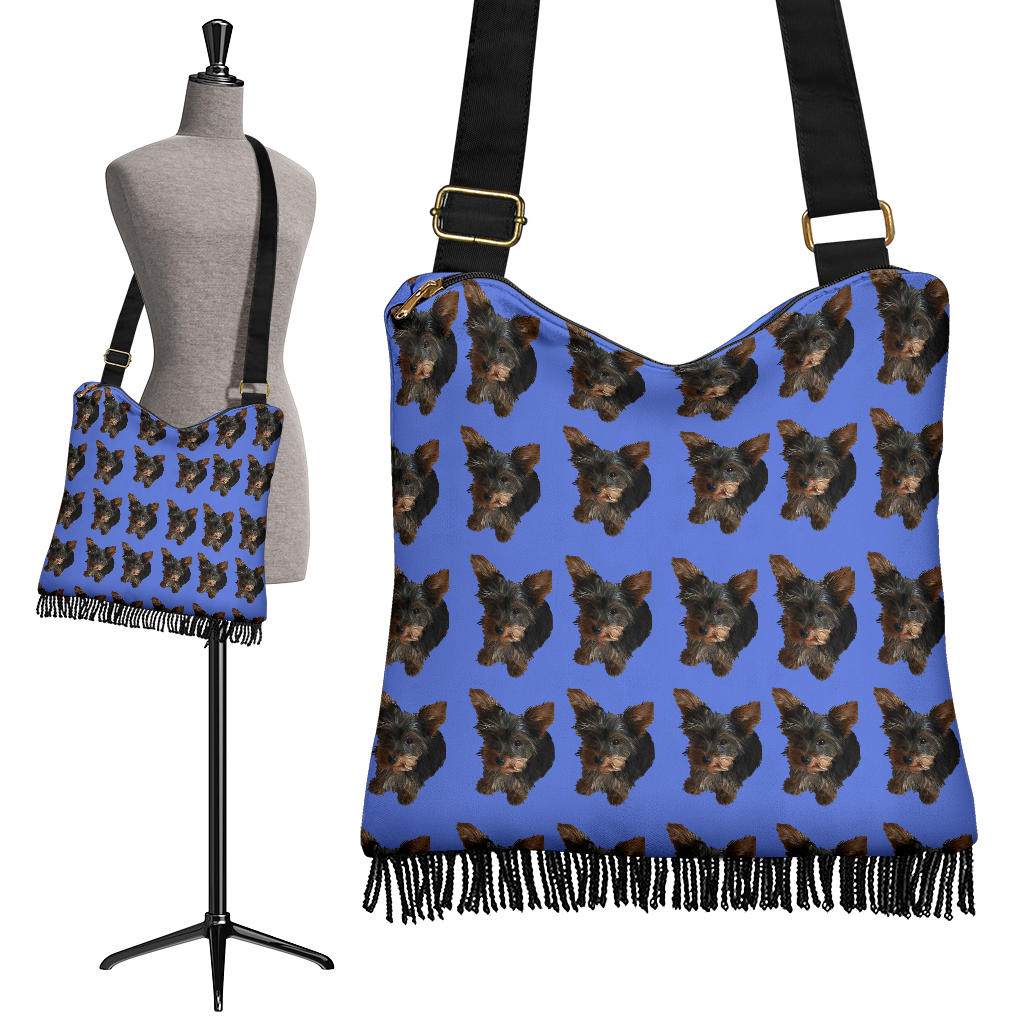 Yorkie Crossbody Boho Bag