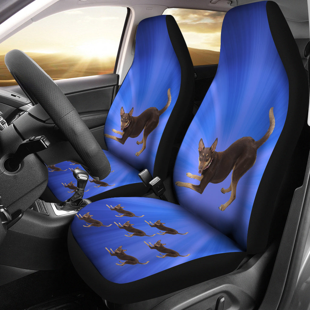 Australian Kelpie Car Seat Covers (Set of 2)