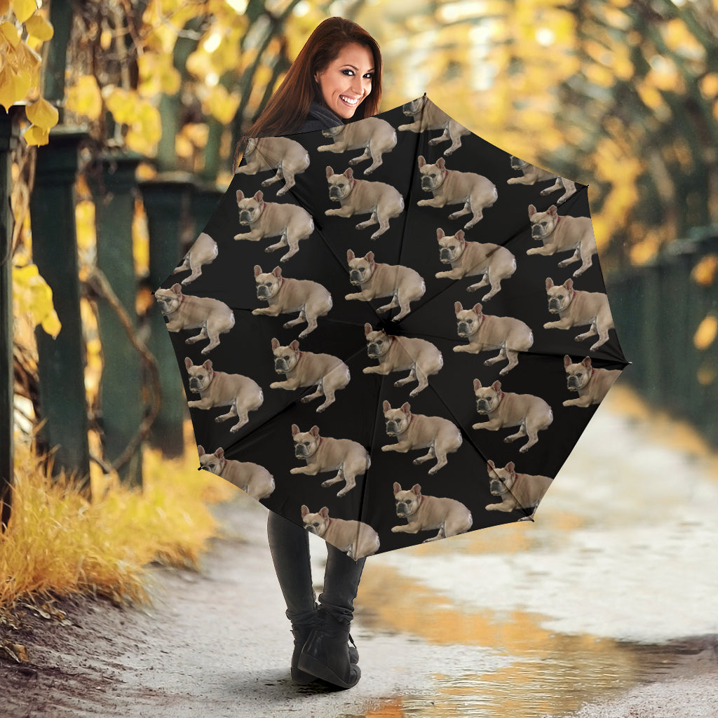 French Bulldog Umbrella - Semi Automatic