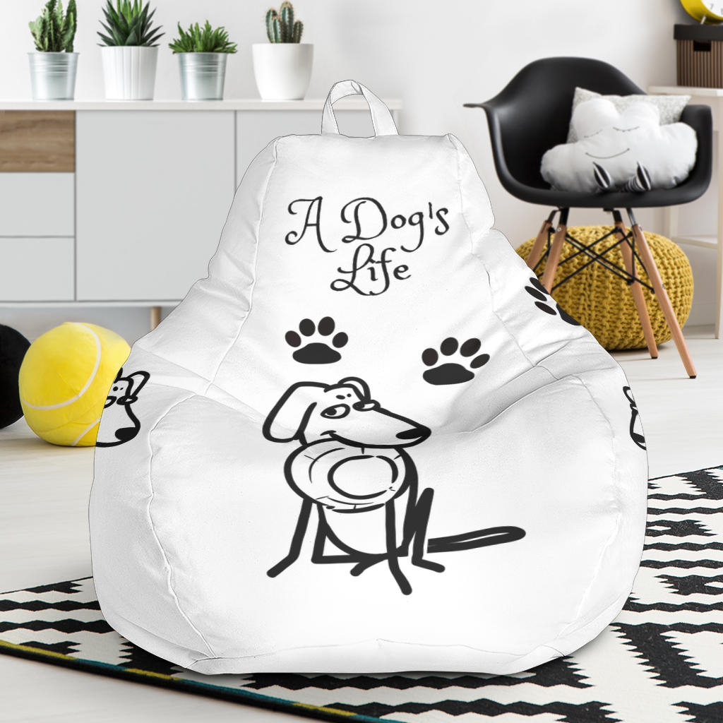 A Dog's Life Bean Bag Chair