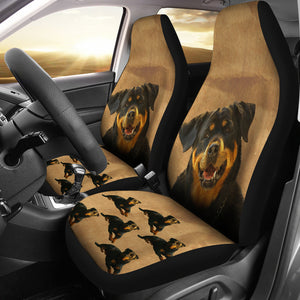 Rottweiler Car Seat Cover (Set of 2)