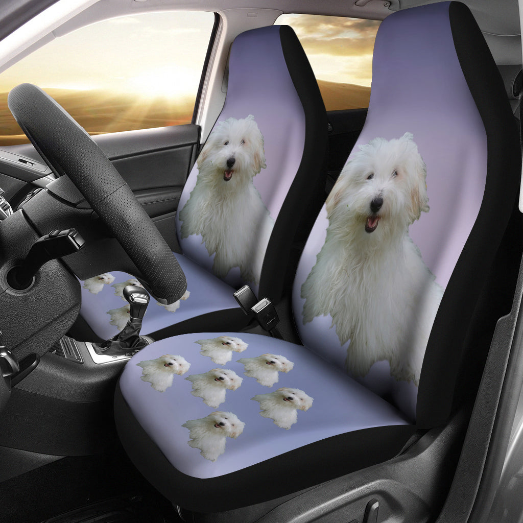 Coton De Tulear Car Seat Cover (Set of 2)