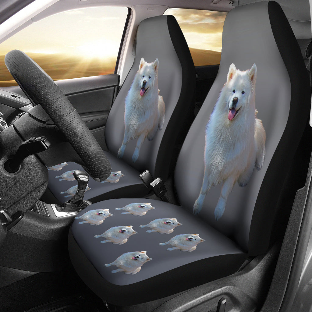 Samoyed Car Seat Cover (Set of 2)