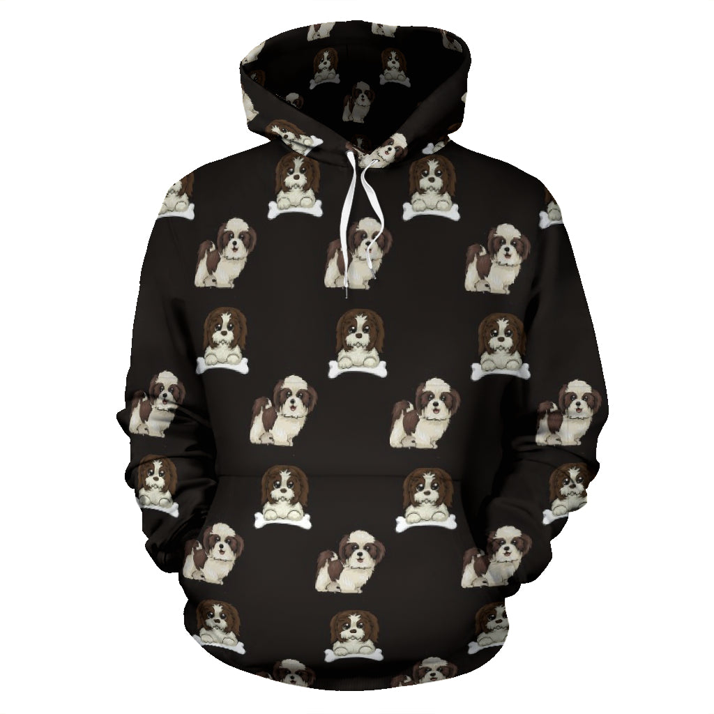 Shih Tzu Hoodie - Black