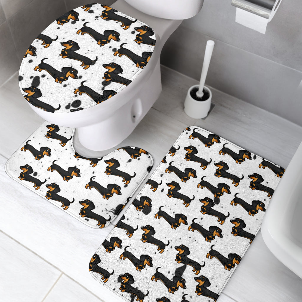 Dachshund Bathroom Set