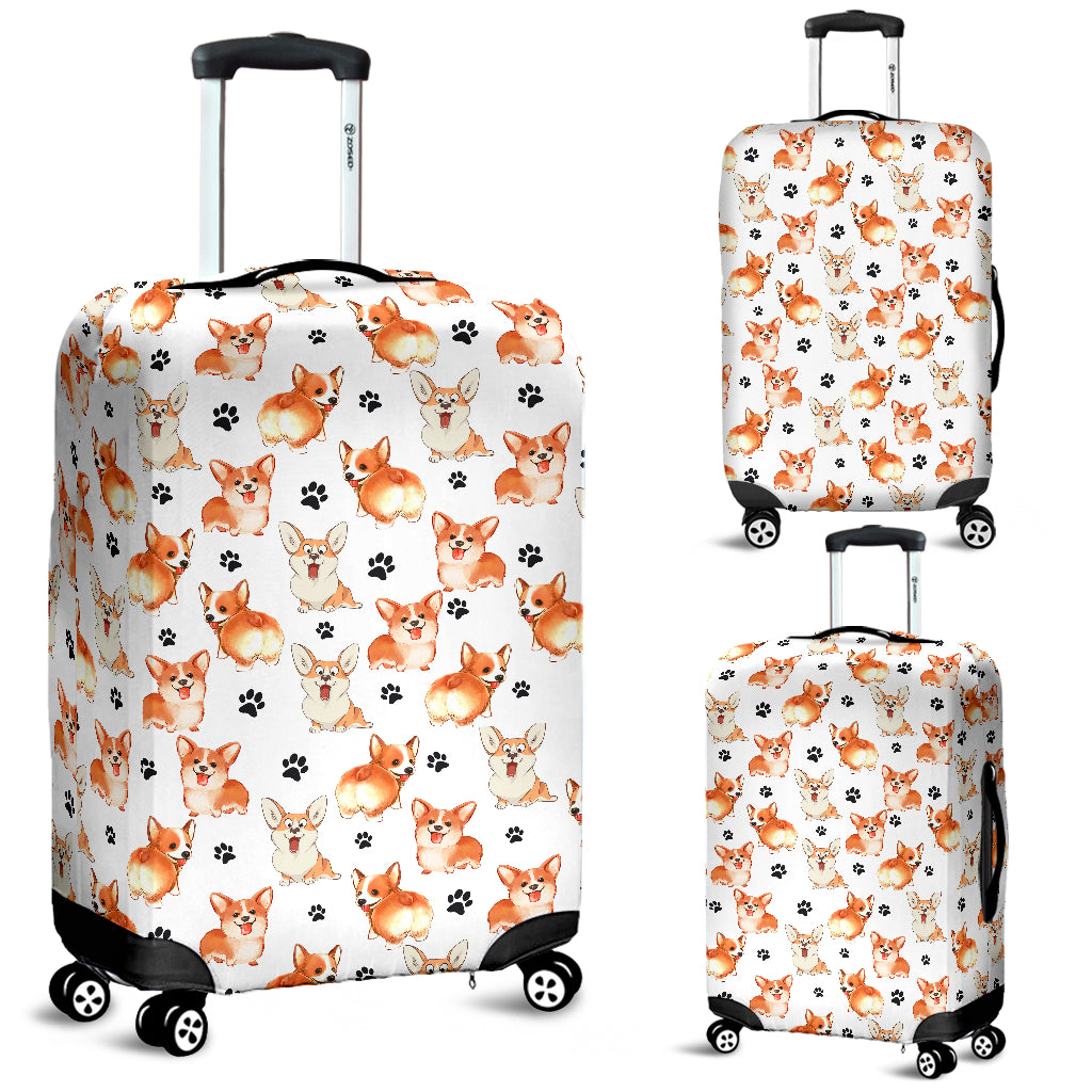 Corgi Luggage Covers - Welsh