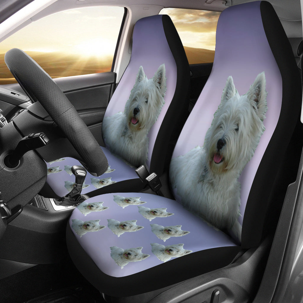 Westie Car Seat Cover (Set of 2)