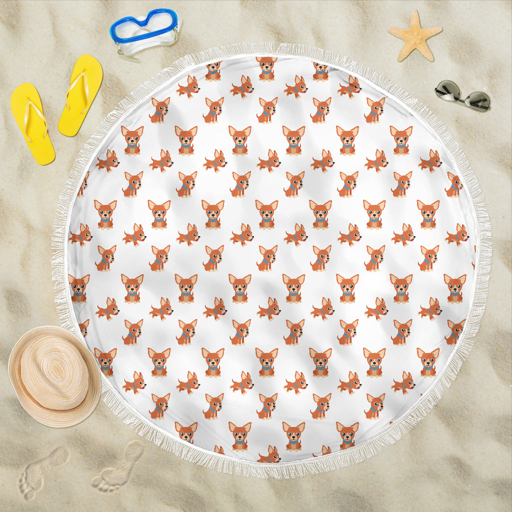 Chihuahua Beach Blanket