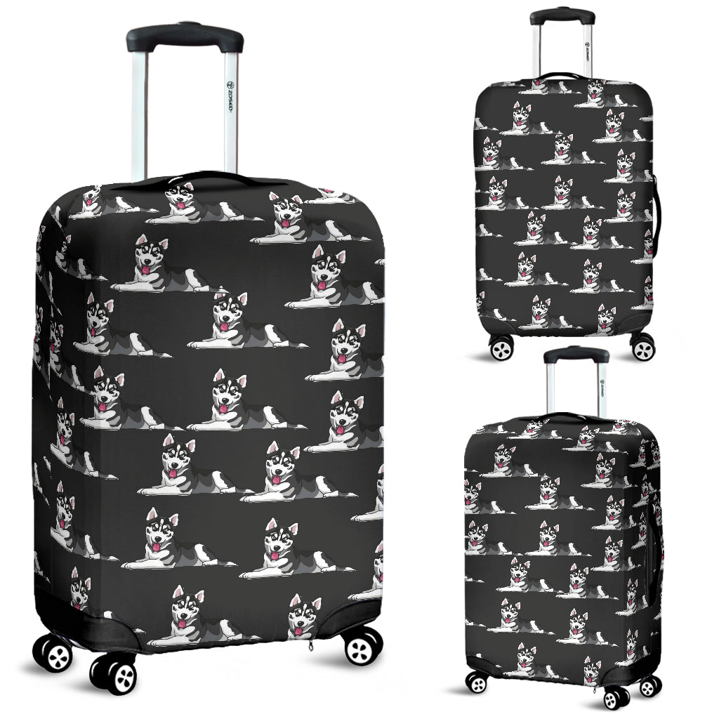 Siberian Husky Luggage Covers