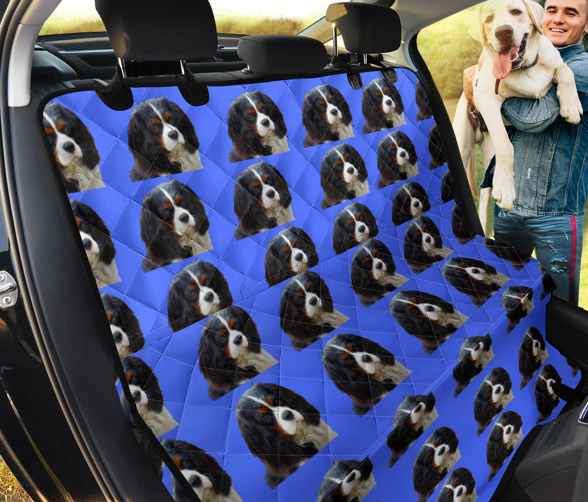 Cavalier King Charles Spaniel Tri Pet Seat Cover