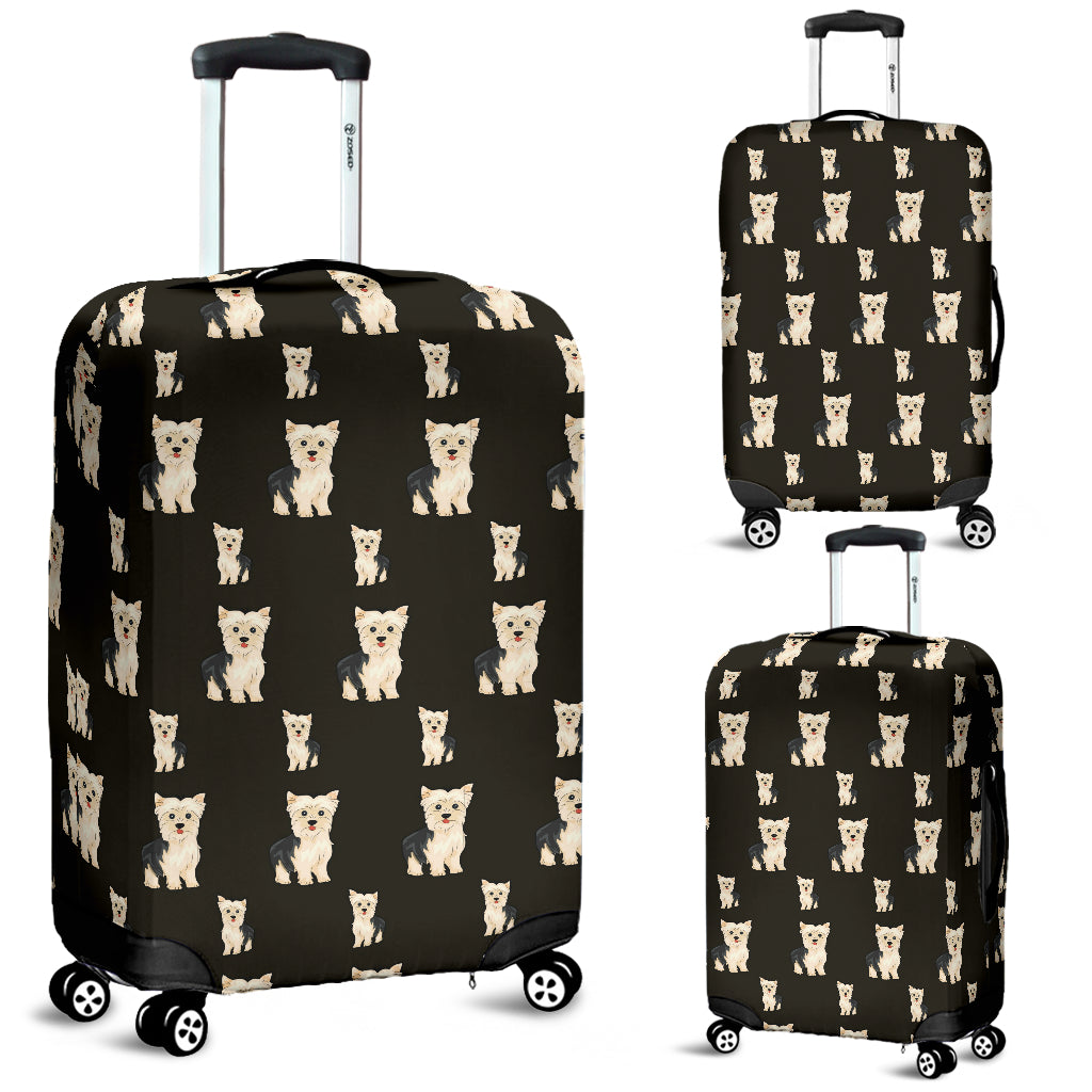 Yorkie Luggage Cover