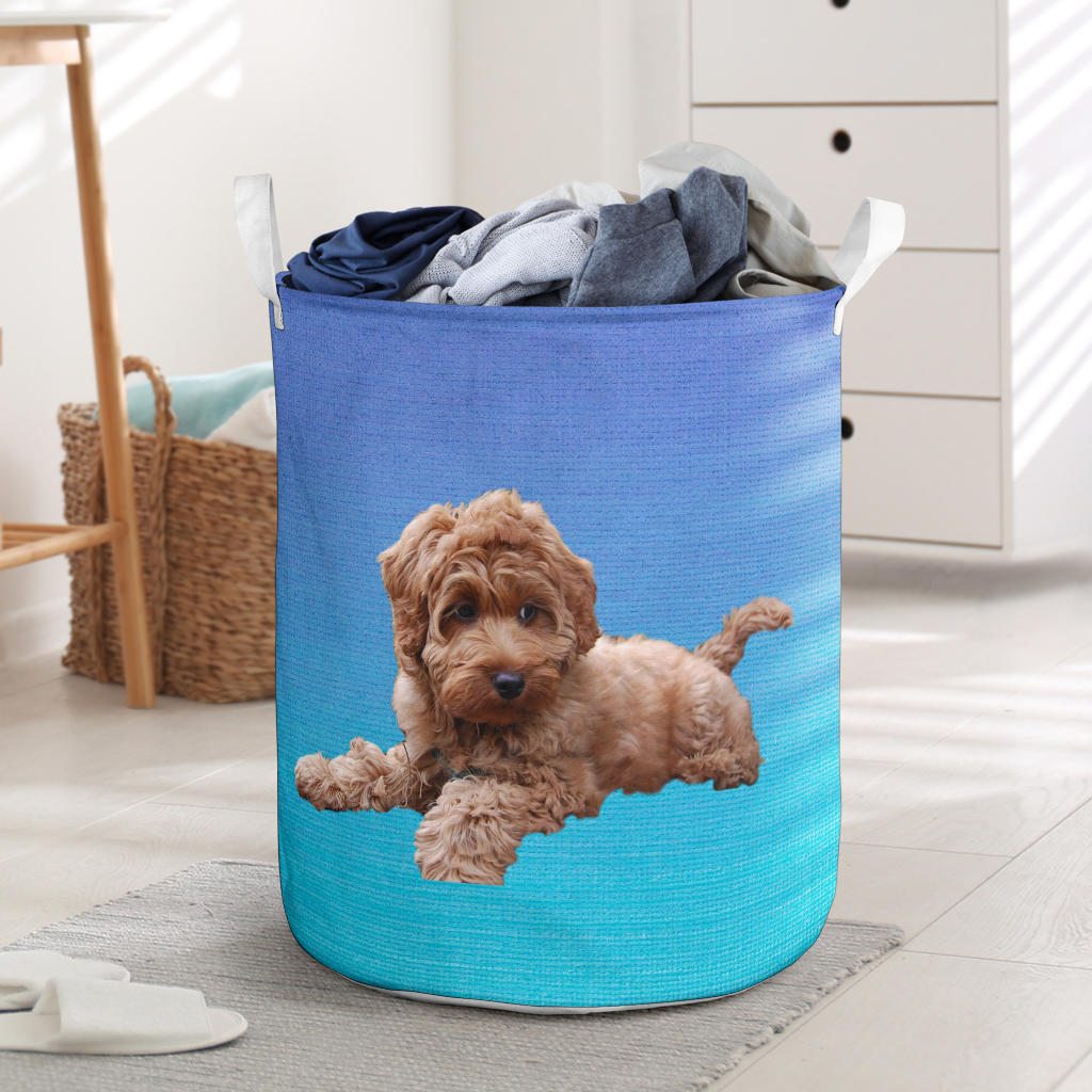 Labradoodle Laundry Basket