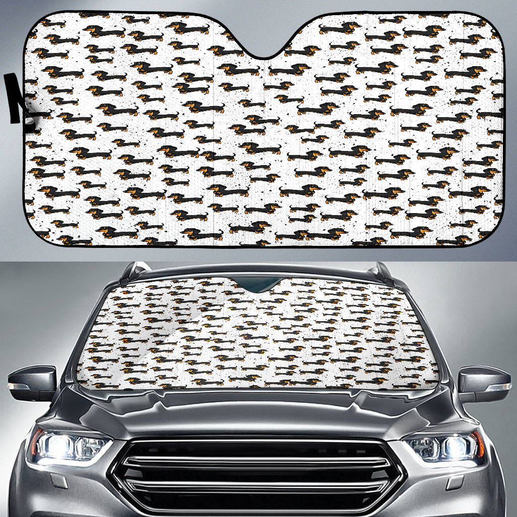 Dachshund Car Sun Shade