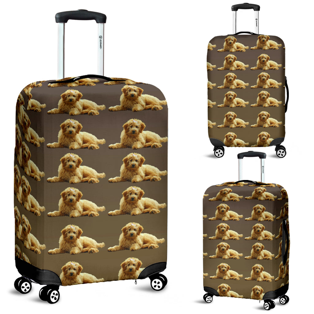 Goldendoodle Luggage Cover